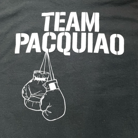 Team Manny Pacquiao run Floyd boxing tee - Picture 3 of 12